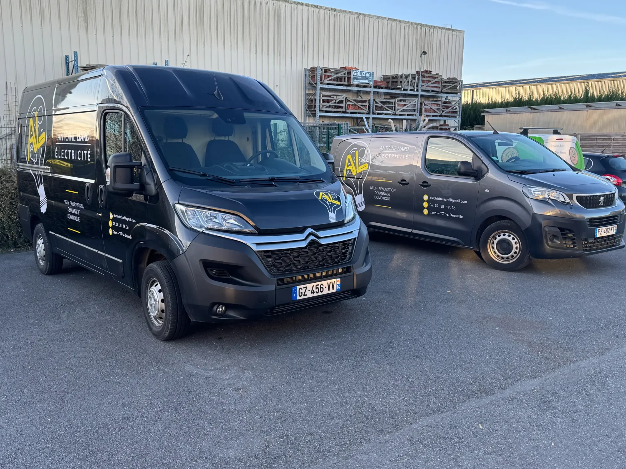 camion antoine liard electricité
